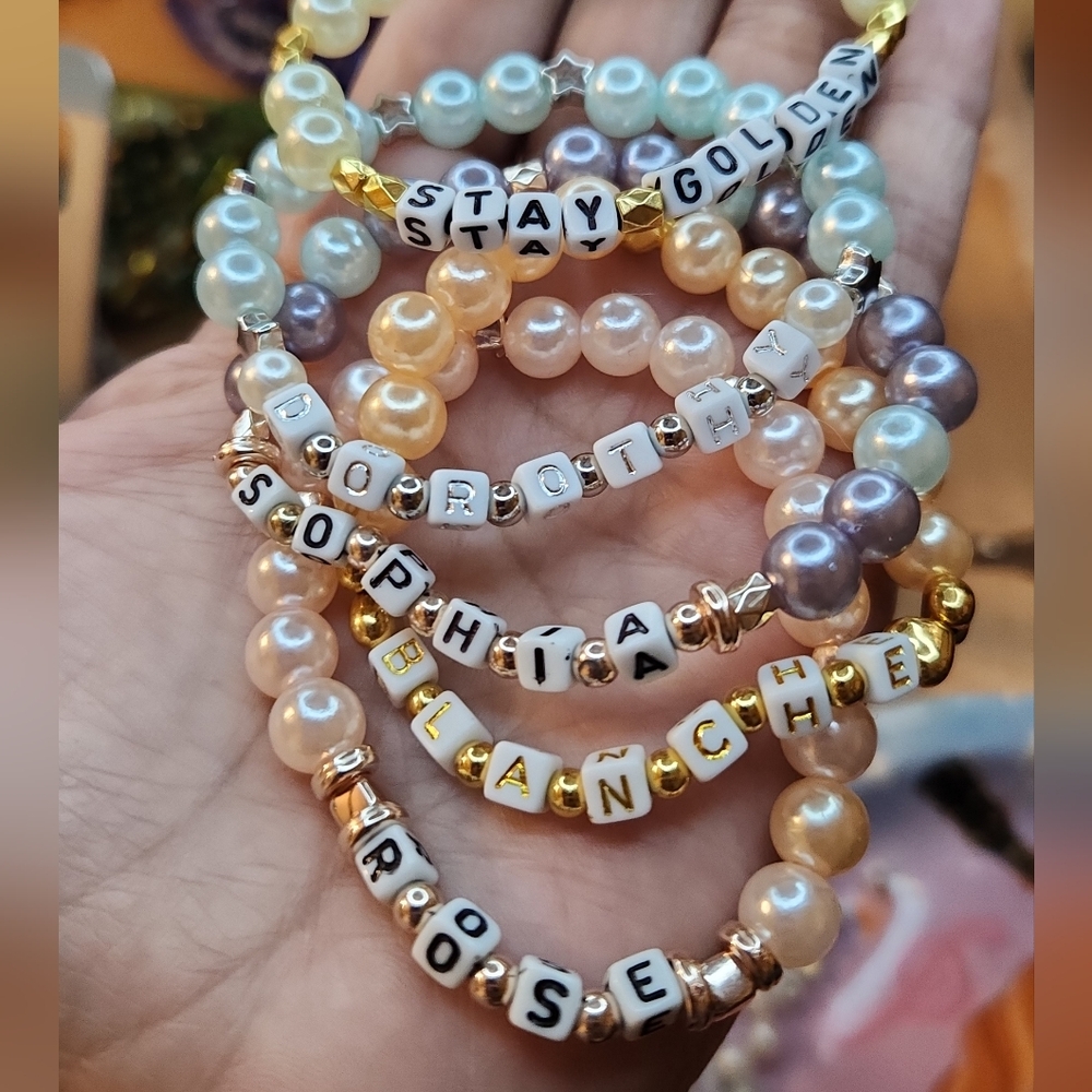 The Golden Girl Inspired Frienship Bracelet Set (5)